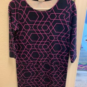 Crewcuts Size 14 XL Girls geometric dress JCrew